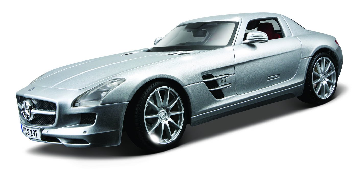 Maisto 1:18 Scale Mercedes-Benz SLS AMG Diecast Vehicle (Colors